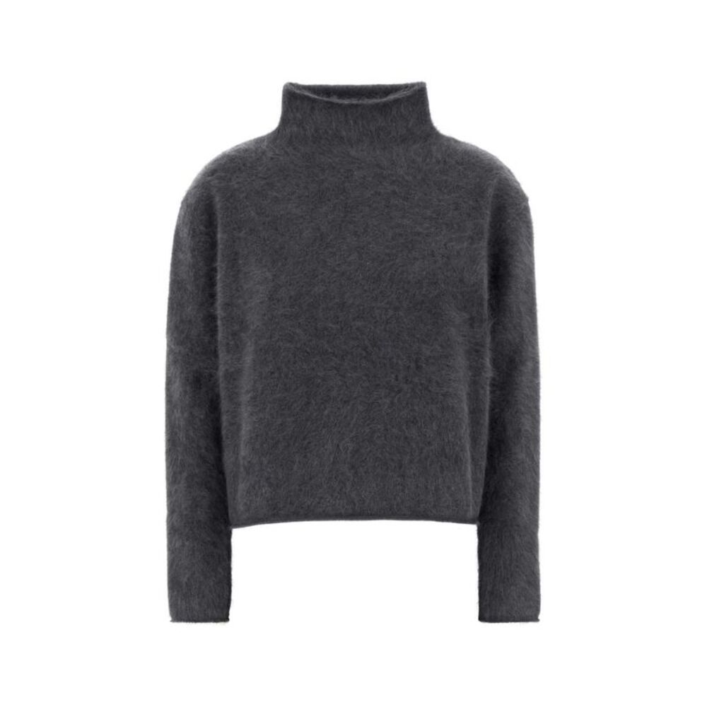 Lisa Yang Women Graphite Cashmere Oversize Sandy Sweater